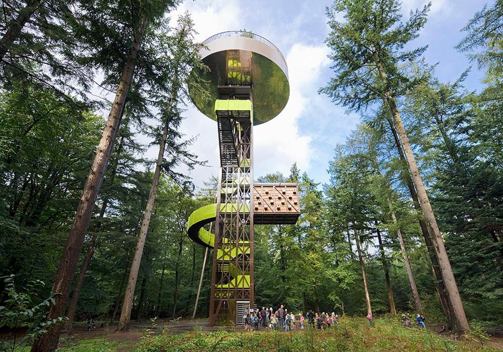 Chalet De Putter In Putten Krachtighuizen Eksteriør bilde